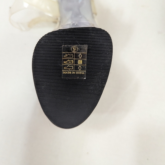 Pleaser Clear Platform Heels - Picture 6 of 8